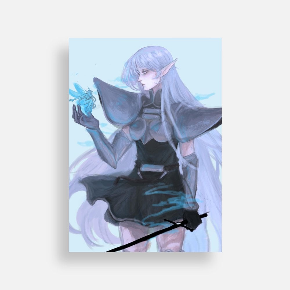 Image of Record Of Lodoss War Postcard, Deedlit