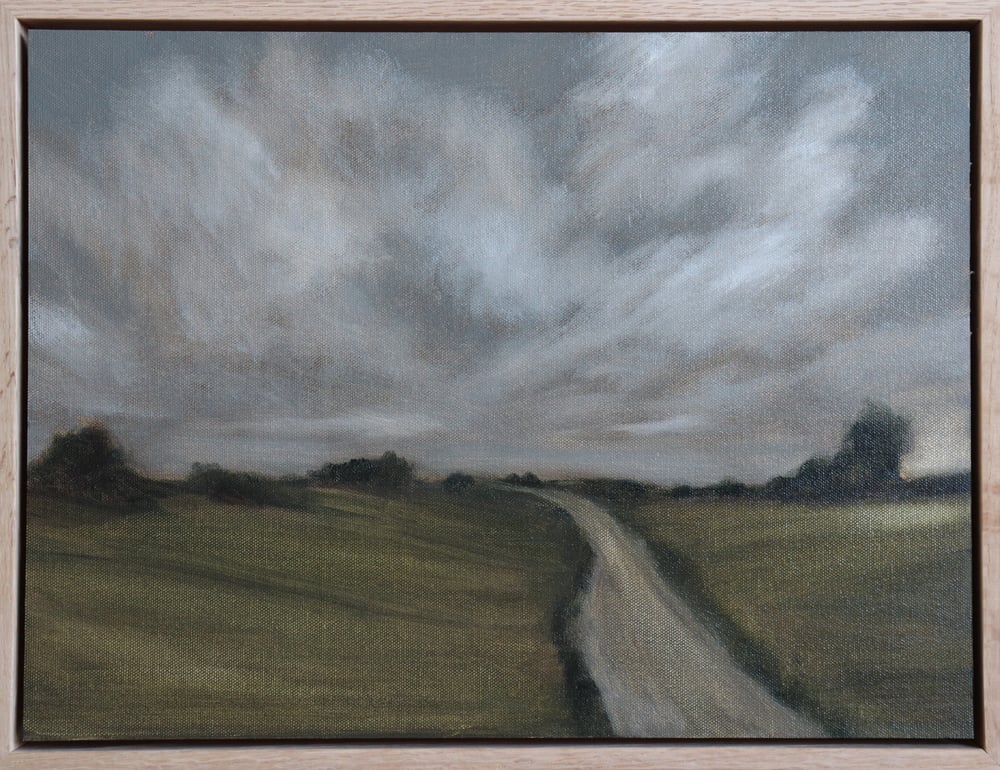 Image of Ciel du soir au-dessus des champs