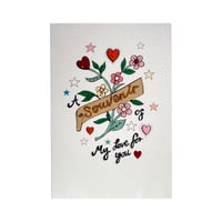 Image 1 of A Souvenir of My Love for You Valentine's Card