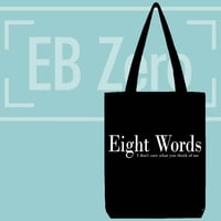 Image 1 of Tote Bag Canvas - Eight Words (NSL059)