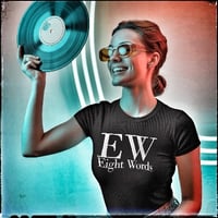 Image 2 of T-Shirt Donna G - Eight Words (NSL059)