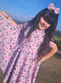 Image 3 of Snoopy dress and bow 