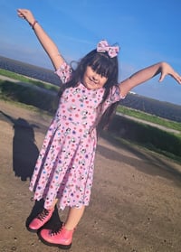 Image 1 of Snoopy dress and bow 