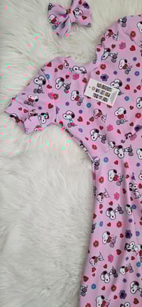 Image 6 of Snoopy dress and bow 