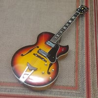 Image 2 of Vintage Univox ES 175-Style Hollowbody Electric