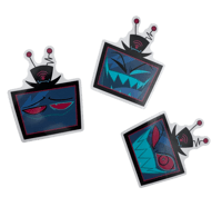 Image 1 of Vox 3” Glossy Stickers