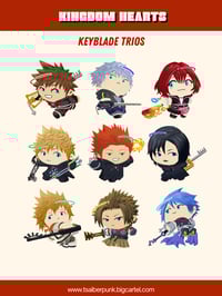 Kingdom Hearts Charms
