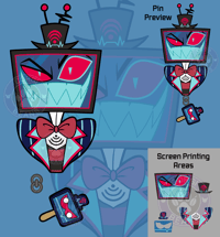 Vox Oversized Pin Preorder