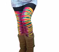 Thigh high socks - Liquid Flow