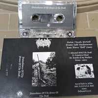 Image 2 of Areirtis -Disturbance of The Peace of The Dead Cassette