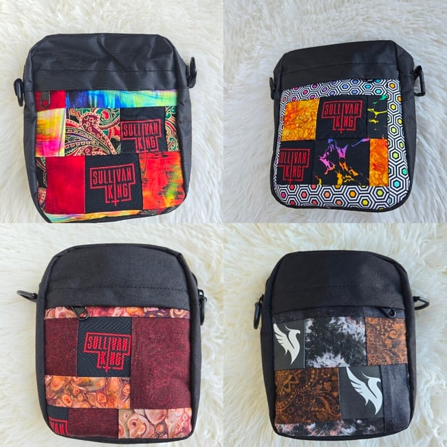 Sullivan King and Illenium Patchwork Crossbody Bags 4 Options