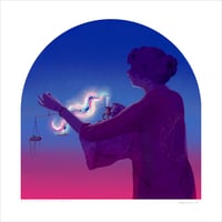 Image 4 of A Portrait of the Artist and Her Stelliums - Fine Art Print