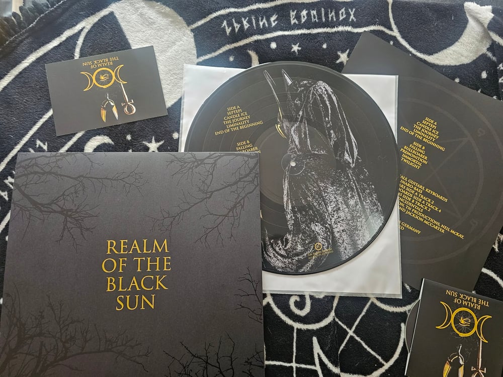 Image of IKON REALM OF THE BLACK SUN PICTURE DISC  LP VINYL