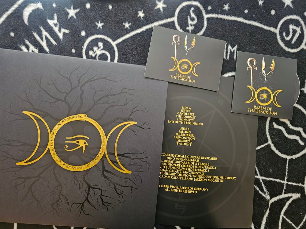 Image of IKON REALM OF THE BLACK SUN PICTURE DISC  LP VINYL