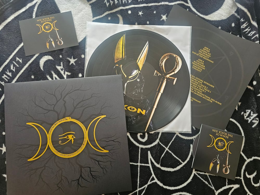 Image of IKON REALM OF THE BLACK SUN PICTURE DISC  LP VINYL
