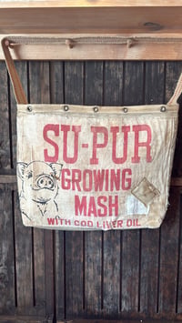Pig Feed Sack Tote Bag