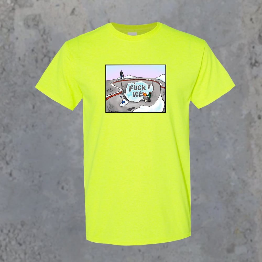 Image of ICE Melter Tee - Safety Green