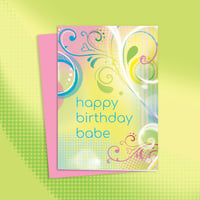Image 1 of Aero Babe Greeting Card