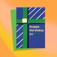 Image 1 of Blue Cross Greeting Card