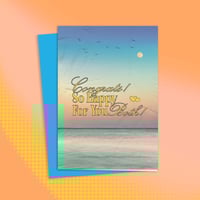 Image 1 of Happy Beach Greeting Card