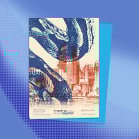 Image 3 of City Snake Greeting Card