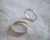 Image 4 of Anneau brut et gravé ⁠♡