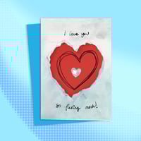 Image 1 of Paper Love Red Greeting Card