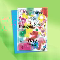 Image 1 of Best Day Paint Greeting Card