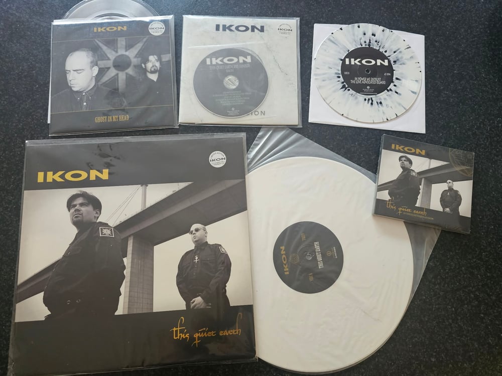 Image of THIS QUIET EARTH SET LP, 4CD AND TWO 7" SINGLES