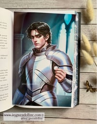 Image 3 of Rory inspired fan art print / page overlay / bookmark