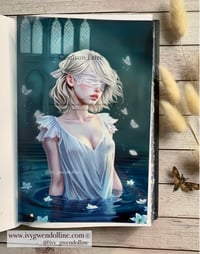 Image 3 of Cibyl inspired fan art print / page overlay / bookmark 