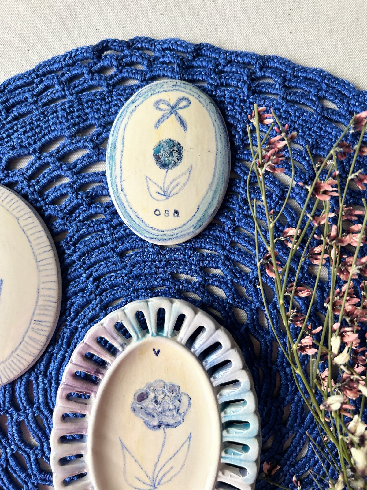 TRIS OVALINI - OSA, RIDI ,AMA