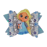 Large Snow Queen & Snowman