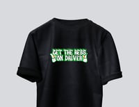 Image 2 of Get The Rebs On Driver T-Shirt.