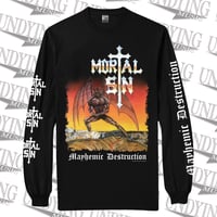 Image 4 of MORTAL SIN "Mayhemic Destruction" SS & LS 