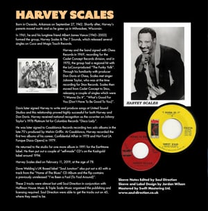 Image of Harvey Scales - Exclusive Rights / Don't Make Me Spend Another Night - In stock Feb 10th