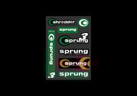 Sprung 3 X Shredder Sticker Sheet