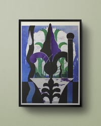 Night Walk Riso Print