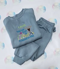 Image 2 of Personalised Toy Story Inspired Tracksuit | You've Got a Friend in Me Outfit | Custom Name Kids Loun