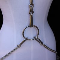 Image 4 of Chainmail and horsebit body chain