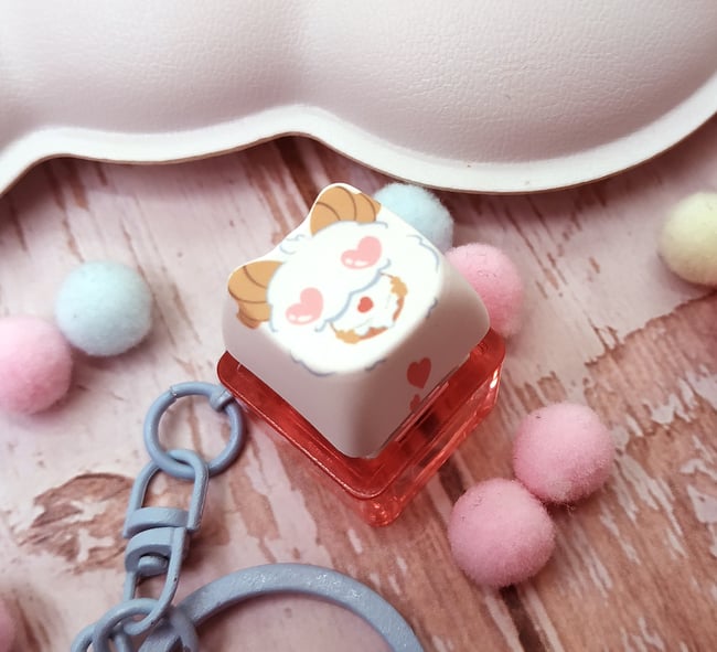✦Lovely Poro keycaps✦