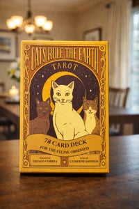 Image 1 of Cats Rule the Earth Tarot – 78-Card Deck