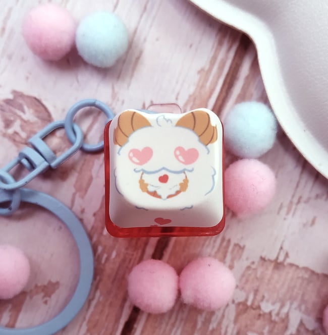 ✦Lovely Poro keycaps✦