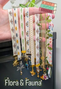 Image 1 of Flora & Fauna Ribbon Bookmarks