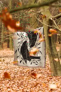 Image 1 of 'FLOW' – Soft Woven Tapestry/blanket