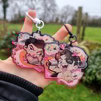 Image 3 of Yakuza Kiryu and Majima keychains