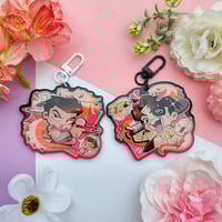 Image 2 of Yakuza Kiryu and Majima keychains