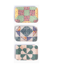 Image 2 of Melamine Quilted Catchall Trays