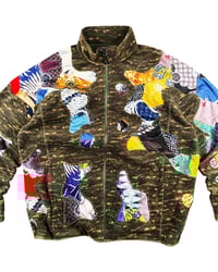 Image 2 of Re-worked 1 of 1  Batik Camo Riot Polar Fleece Size XL