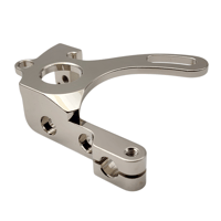 Image 2 of 1 ***BLACK NICKEL PLATED 7075 Aluminum*** Classic Liner/Shader Frame (Style 1)